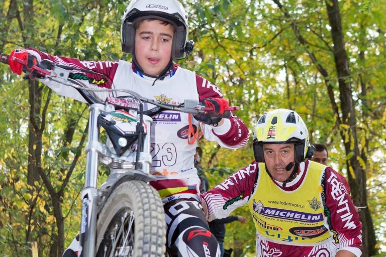 Michele Oberburger trial gara campionato moto