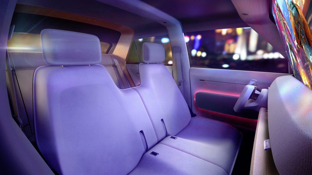 Volkswagen ID.LIFE concept car - modalità cinema