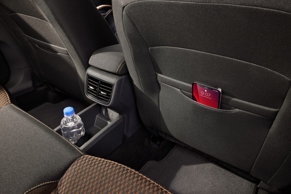 Skoda Fabia 2022 - dettaglio divanetto posteriore