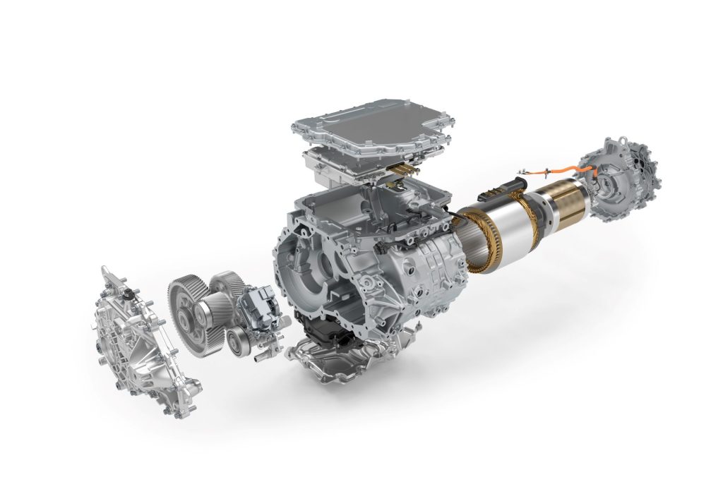 bmw i4 - schema propulsore elettrico