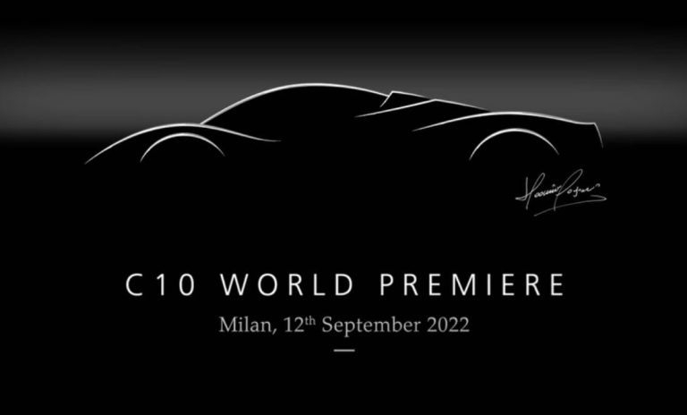 Pagani C10 teaser