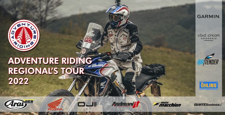 Moto turismo, partecipa gratis all'Adventure Riding Regional Tour 2022