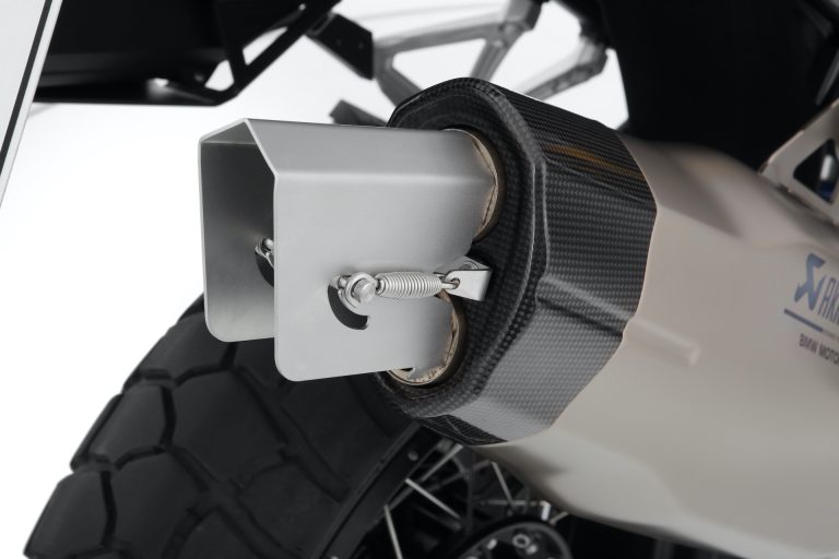 BMW R 1250 GS deflettore per lo scarico Akrapovic by Wunderlich