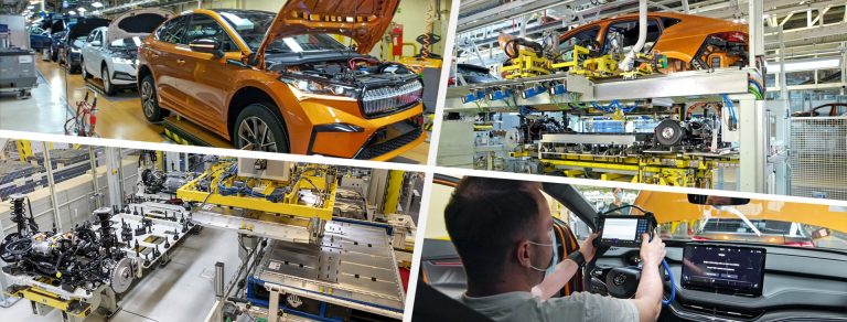 produzione auto elettrica - le fasi