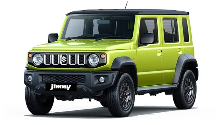 Suzuki Jimny 5 porte giallo