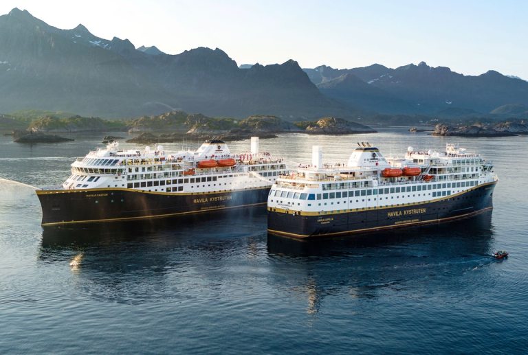 navi Havila Kystruten Norvegia