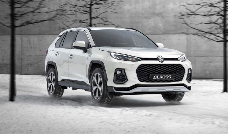 Suzuki Across Plug-in nella neve