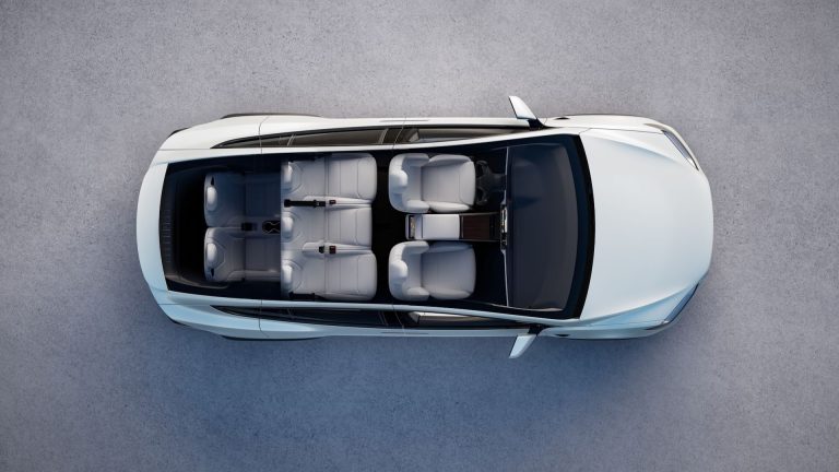 Tesla Model X, gli interni 7 posti