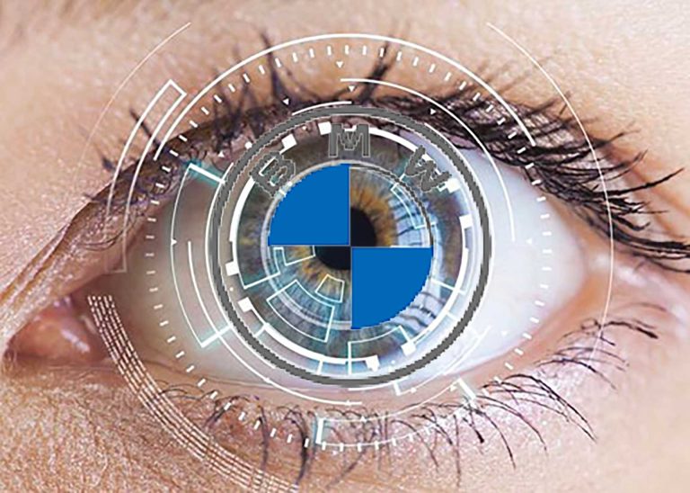 BMW Iface scansione retina moto