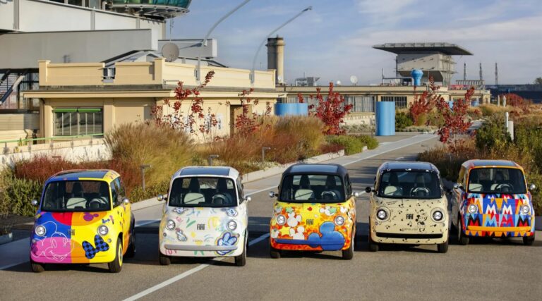 Fiat 5 one-off 100 anni Disney