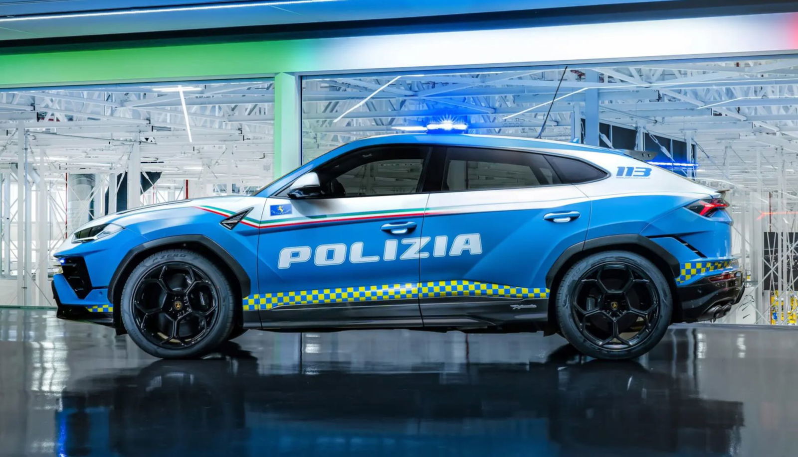 Lamborghini Urus Performante della Polizia Stradale