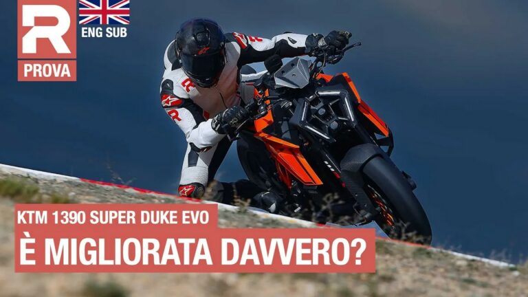 KTM 1390 Super Duke Evo Prova