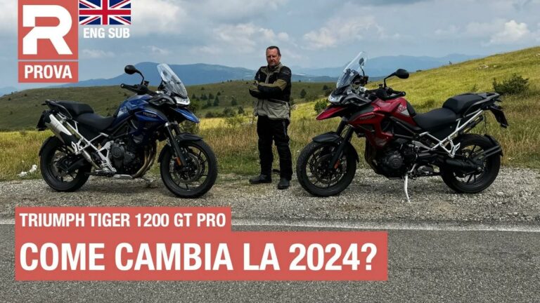 Copertina Triumph Tiger 1200 GT Pro 2024