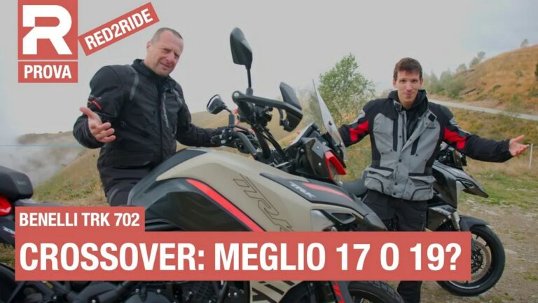 Copertina prova Benelli TRK 702