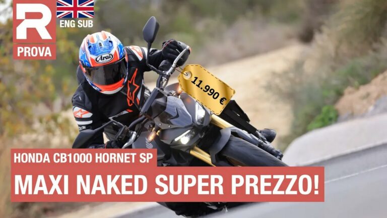 Honda CB1000 Hornet SP - prova