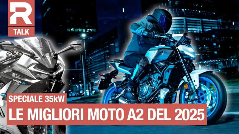 Le migliori moto A2 del 2025