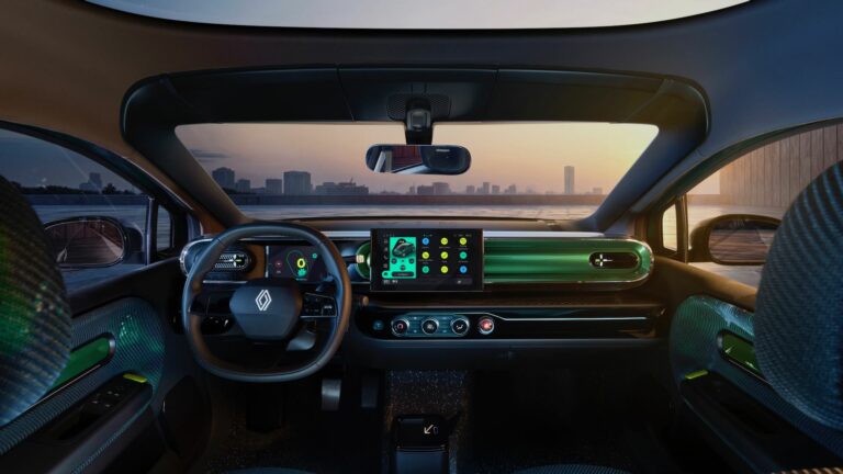 Nuova Renault Twingo Electric, la plancia