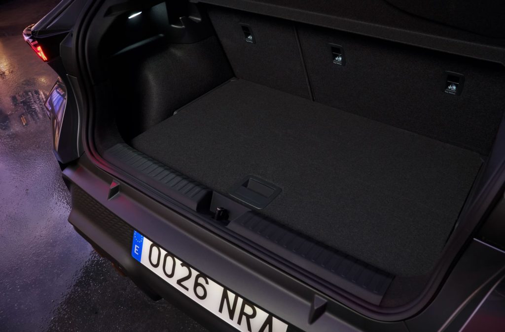 Bagagliaio Cupra Raval VZ