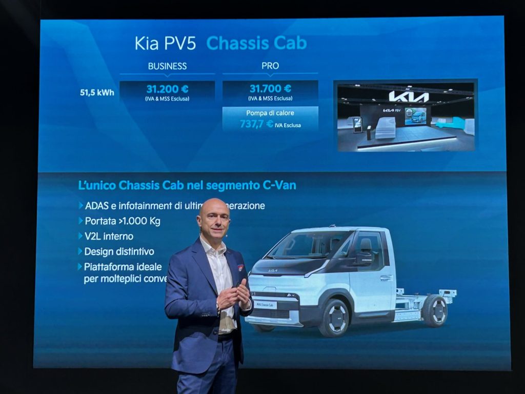 Kia PV5 Chassis Cab