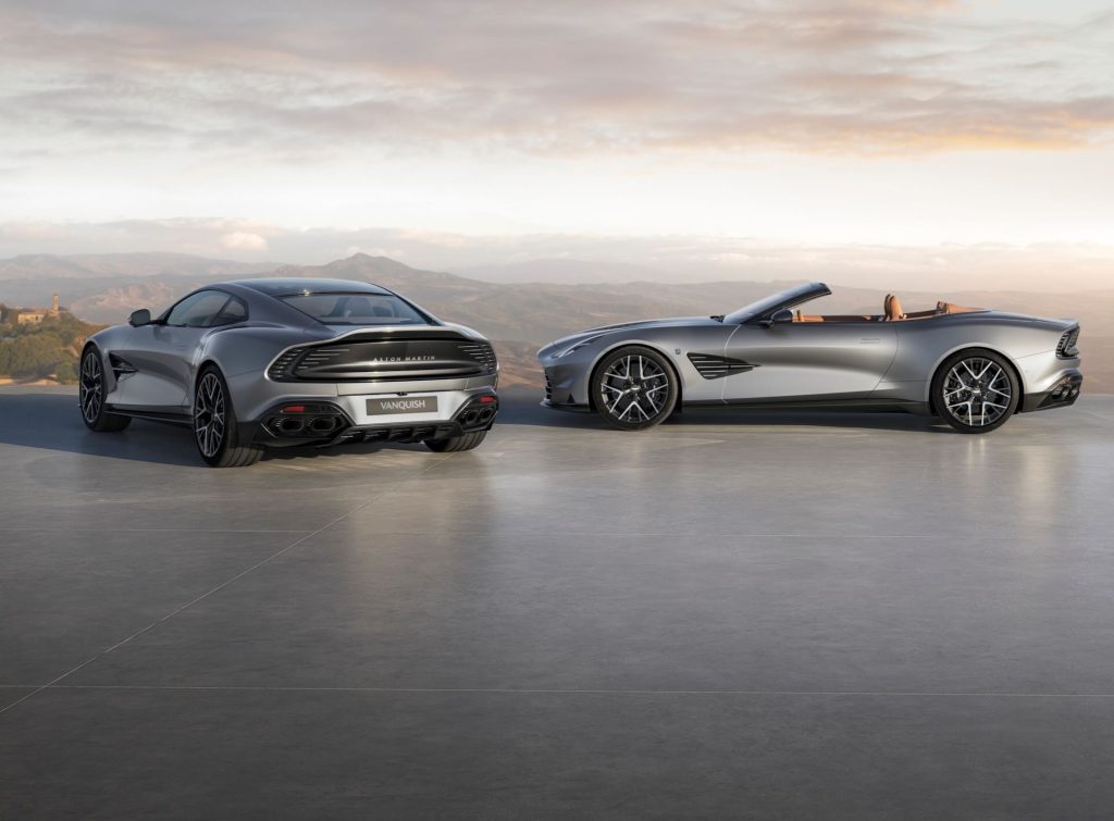 Aston Martin Vanquish 25 coupé e Volante