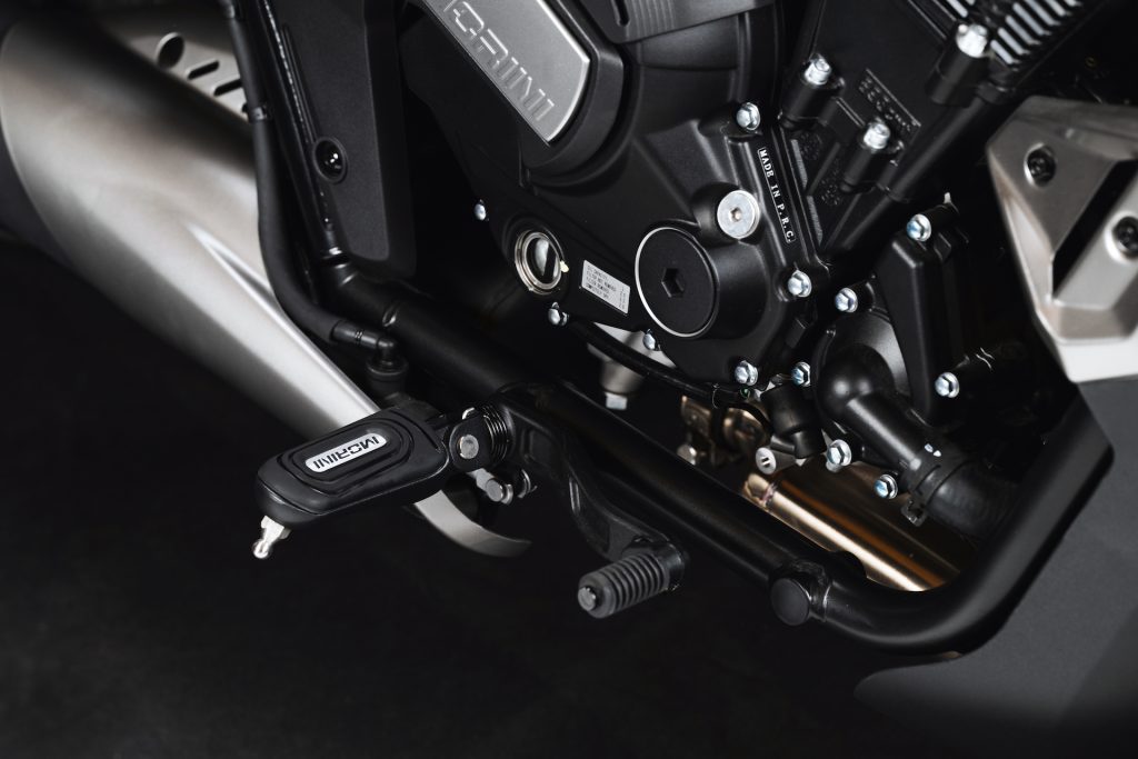 Pedana e freno Moto Morini Calibro Bagger
