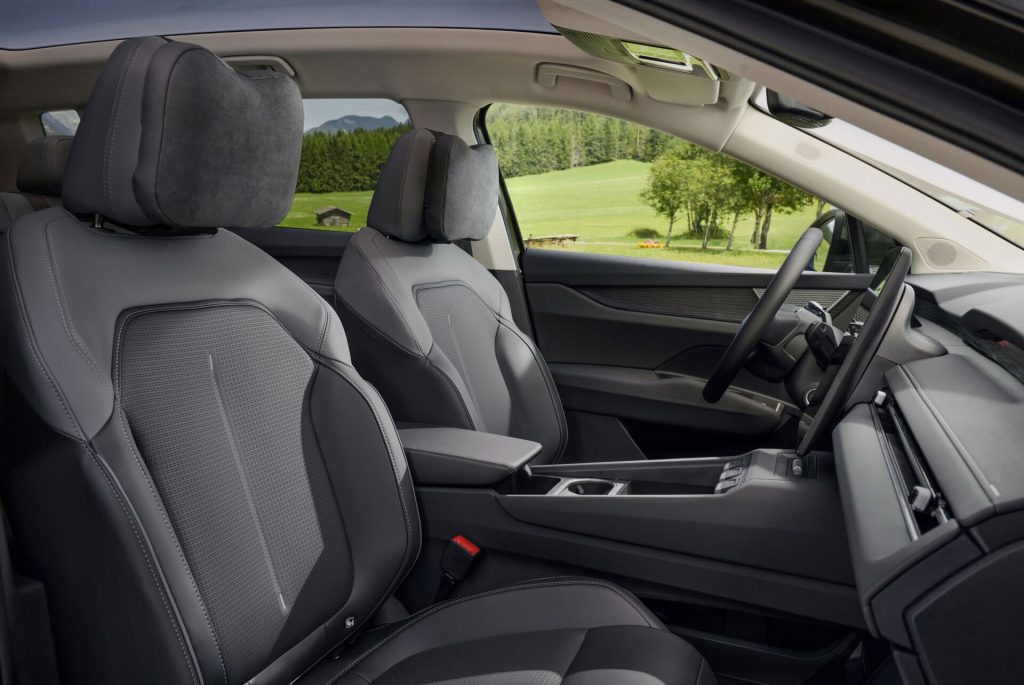 Skoda Peaq sedili con cuscinetti