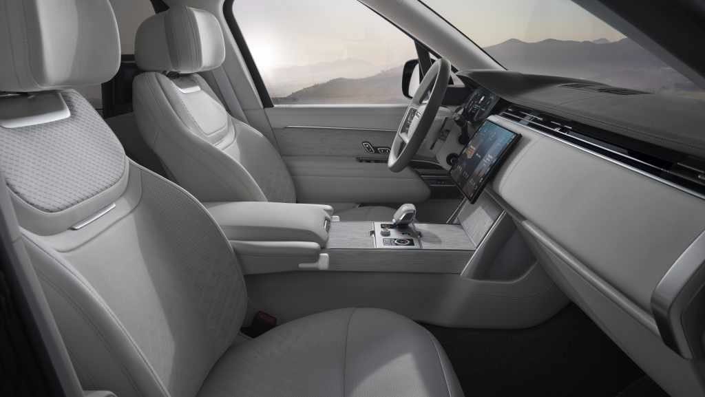 interno Range Rover Electric
