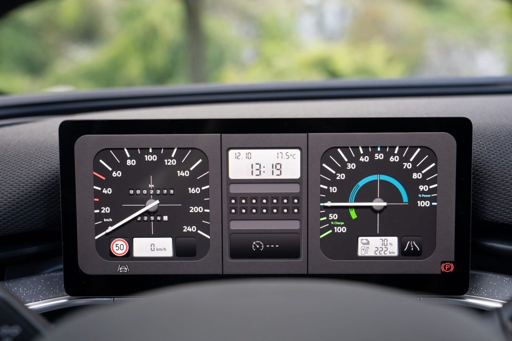 strumentazione rétro Volkswagen ID. Polo